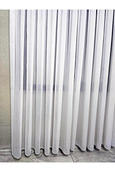 BBB Vakkorama Thick Tulle Curtain with Matte Fabric Ecru 1 E 2.5 Pleated Et4030Mat