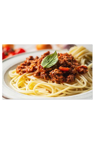 StoryGift Romania Tablou Canvas - Retete Italiene - Paste Si Sos Bolognese