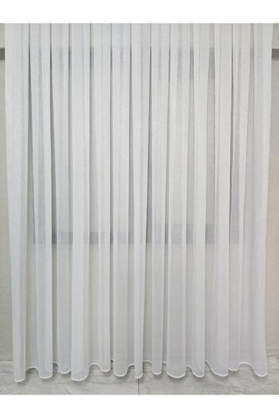 BBB Striped Gold Glitter Tulle Curtain Ecru 1 E 3 Pleated Et4020Gold