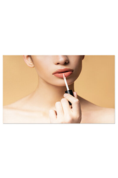 StoryGift Romania Tablou Canvas - Frumusete Si Gloss-ul Buzei - Makeup, Visag...