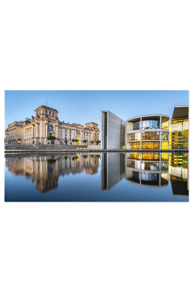 StoryGift Romania Tablou Canvas Fotografie Reichstag Si Paul Loebe Haus La Am...