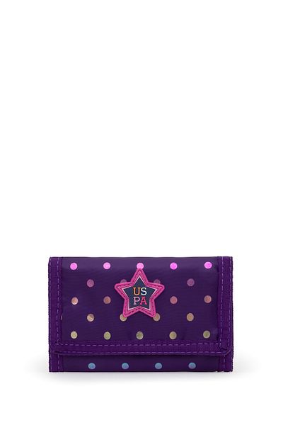 U.S. Polo Assn. Girl's Purple Wallet 50315251-Vr038