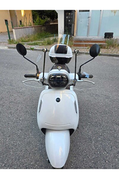 MOTOCAM RKS VPS 125 Siperlik Ön Cam 2022-2025 Model 42cm Şeffaf Renkli 4mm AP...