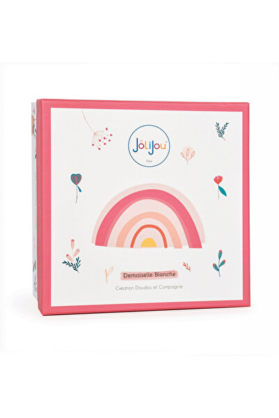 JOLIJOU Plush doll - Blanche, 21 cm, white