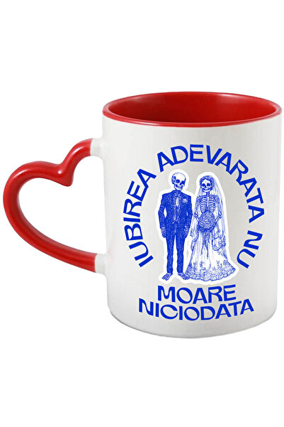 StoryGift Romania Cana cu Portret Scheleti Ziua Nuntii Cuplu Mire Si Mireasa ...