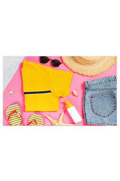 StoryGift Romania Tablou Canvas - Moda De Plaja: Colectie Eleganta