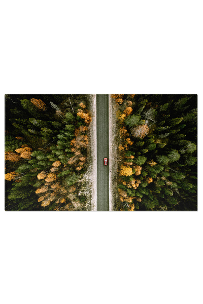 StoryGift Romania Tablou Canvas - Aventura Aeriana: Natura, Drumuri Si Frumus...