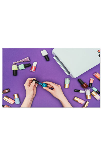 StoryGift Romania Tablou Canvas - Palete De Culori Pentru Manichiura Perfecta...