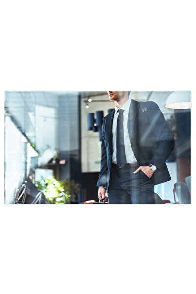 StoryGift Romania Tablou Canvas Barbat De Afaceri In Stil Aproape De Afaceris...