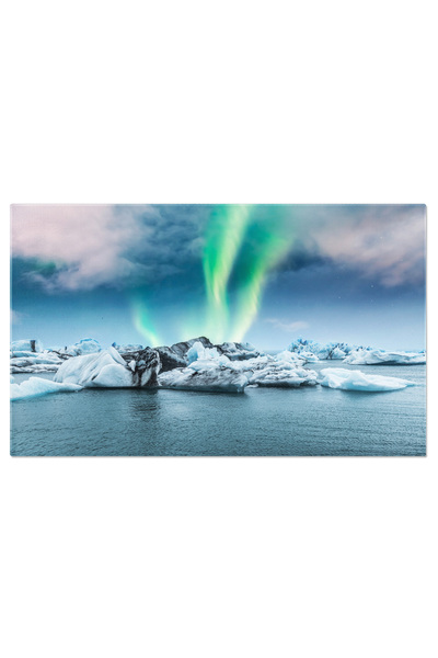 StoryGift Romania Tablou Canvas Cu Peisaj Cosmic - Vestrahorn, Islanda - Inta...