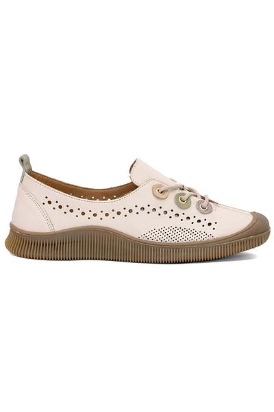 Kids Club Shoes Venus Pera Genuine Leather Orthopedic Women's Casual Shoes Beige