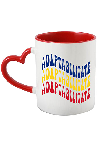 StoryGift Romania Cana Cuvantul Adaptabilitate, in Culorile Steagului Romanie...