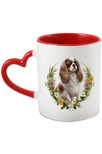 StoryGift Romania Cana cu un catelus blanos putin trist | ilustratie | floric...