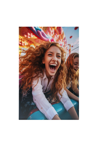 StoryGift Romania Tablou Canvas: Bucuria Copilariei Si A Inocentei Fata In Ca...