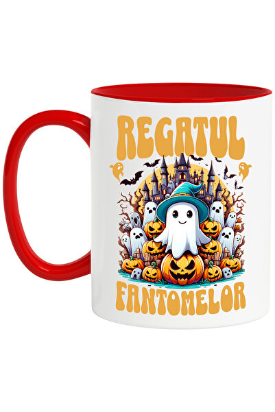 StoryGift Romania Cana Regatul fantomelor fantoma H4ALLowen , 330ml, Ceramic ...