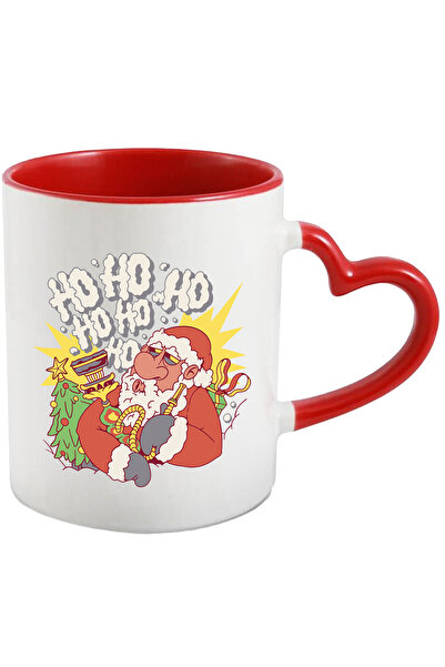StoryGift Romania Cana Cu Mos Craciun, Brad, Decoratiuni, Bong, Fum, Sarbator...