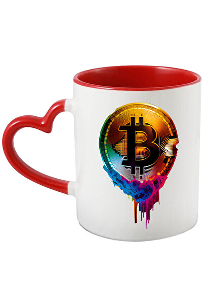 StoryGift Romania Cana Cu Bitcoin, Moneda, Crypto, Abstract, Financiar, Multi...