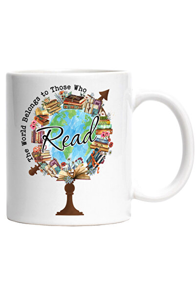 StoryGift Romania Cana cu multe teancuri de carti in jurul Pamantului cu mesa...