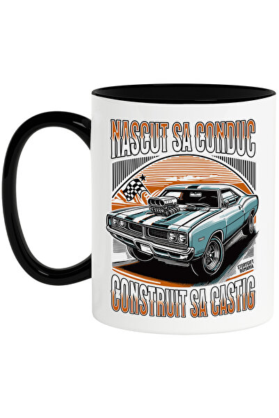 StoryGift Romania Cana masina vintige tunata nascut sa conduc construit, 330m...