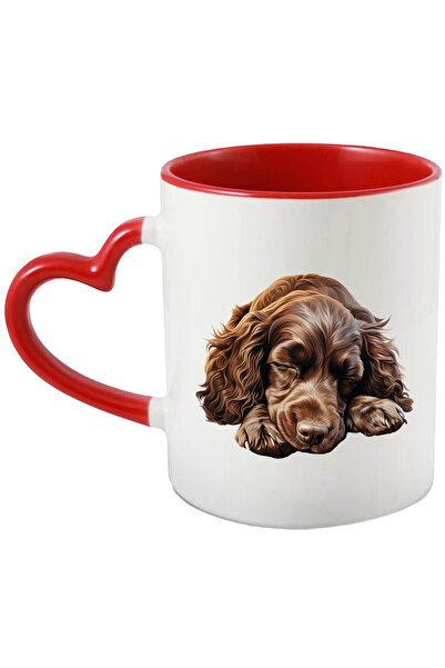 StoryGift Romania Cana cu un catel maro care doarme lat | ilustratie | somn |...