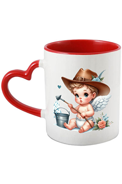 StoryGift Romania Cana cu un bebelus cu aripi de ingeras | ilustratie | galea...