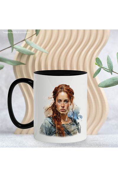 StoryGift Romania Mug With Sansa Stark, Game of Thrones, Character, TV Series, Multicolor 330 ml,, With ,STG