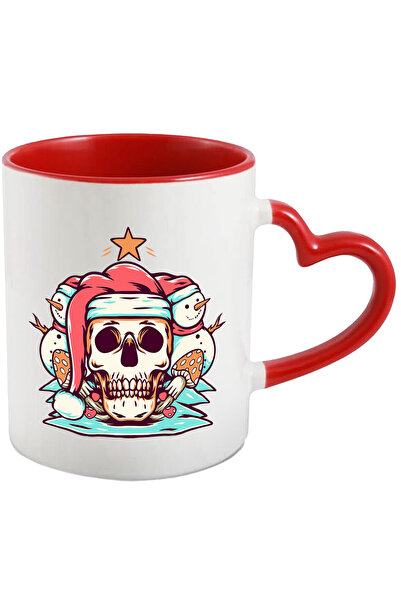 StoryGift Romania Cana Craniu de Craciun, Stea, Om de zapada, Sarbatori, Mult...