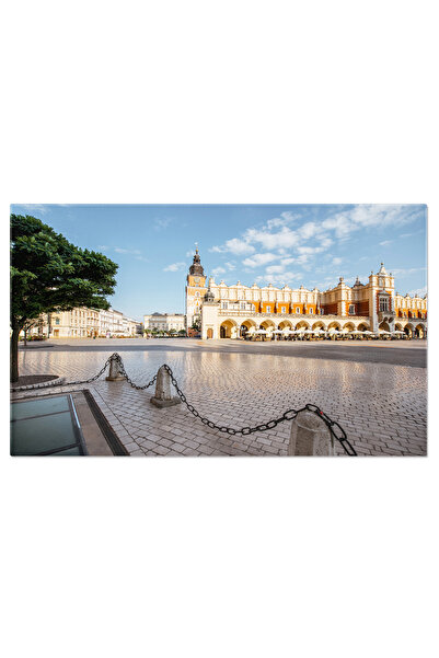 StoryGift Romania Tablou Canvas Orasul Cracovia In Polonia Ii Piata, Cracovia, Veche, Europa, Arhitectura, Istori