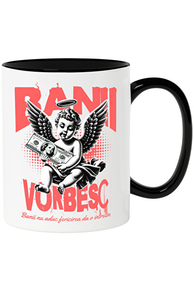 StoryGift Romania Cana Banii Vorbesc - Inger cu Dolari Americani , 330ml, Cer...