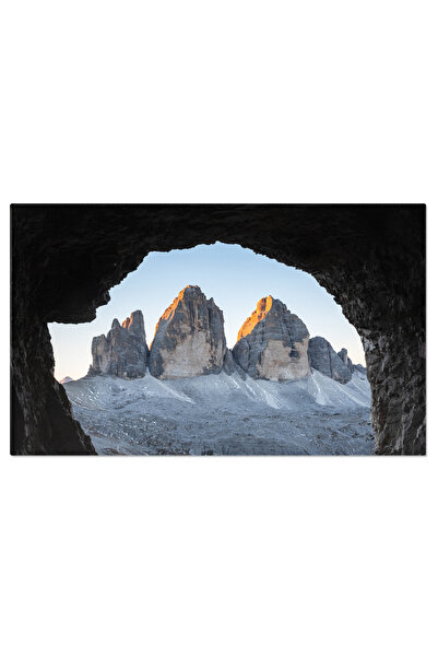 StoryGift Romania Tablou Canvas Varfuri Tre Cime Di Lavaredo Intr-un Apus De ...