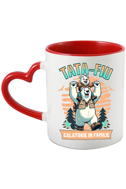 StoryGift Romania Cana cu Urs Polar Aventura Tata Si Fiu Veselie Text Calator...