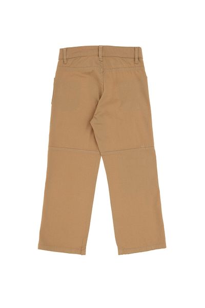 U.S. Polo Assn. Girl's Camel Cargo Canvas Trousers 50300869-Vr015