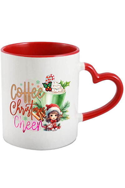 StoryGift Romania Cana cu o fetita dragalasa cu mesajul "Coffee Christmas Che...