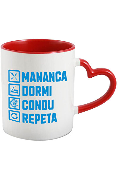 StoryGift Romania Cana cu Rutina Zilnica Mesaj Haios Iubitorii De Masini Text...