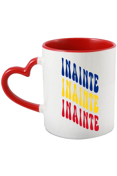 StoryGift Romania Cana Cuvantul Inainte, in Culorile Steagului Romaniei, Rosu...