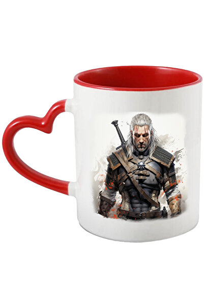 StoryGift Romania Cana Cu The Witcher, Fantasy, Geralt Din Rivia, Jocuri Video, Multicolor 330 Ml,, Cu ,stg