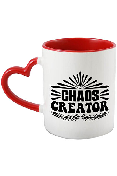 StoryGift Romania Cana cu raze de soare cu textul in engleza "Chaos Creator" ...