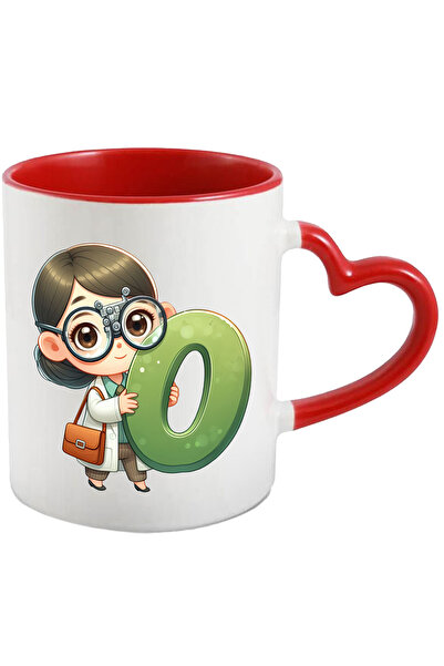 StoryGift Romania Cana cu o doctorita care tine litera "O" | ilustratie | oft...