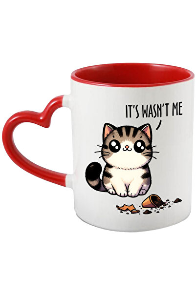 StoryGift Romania Cana cu o pisicuta care a spart o vaza cu mesajul "It wasn'...