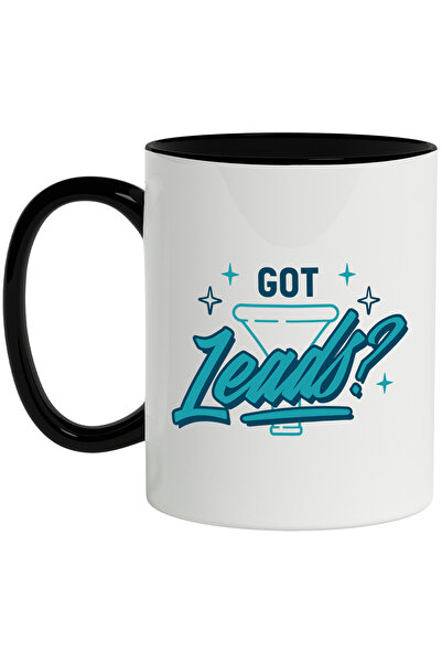 StoryGift Romania Cana Cu Mesaj In Engleza Got Leads, Stele, Pahar, Ilustrati...