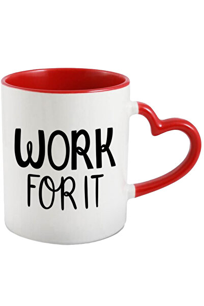 StoryGift Romania Cana cu mesajul motivational "Work for it" - lucreaza pentr...
