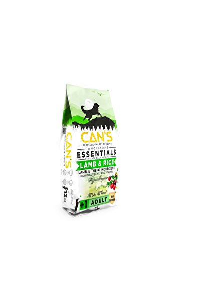 Cans Kuzu & Pirinç Yetişkin Köpek 12 KG