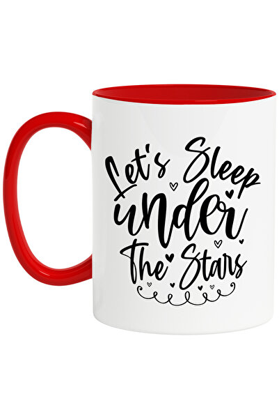 StoryGift Romania Cana cu mesajul in engleza "Let's sleep under the stars" - ...