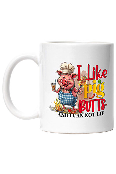 StoryGift Romania Cana cu un porc cu mesajul "I like pig butts and I can not ...