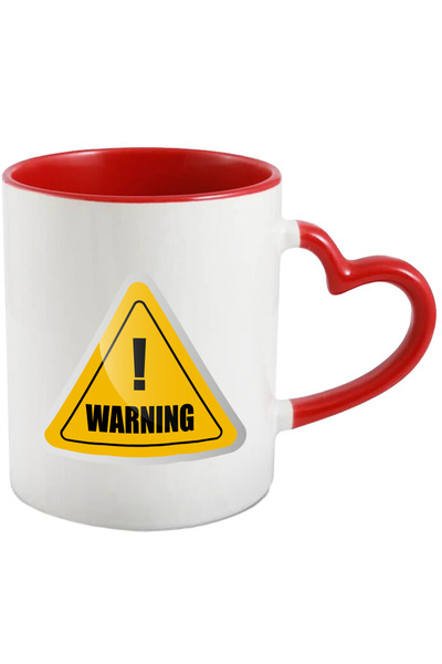 StoryGift Romania Cana Cu Semn, Simbol, Warning, Atentionare, Triunghi, Multi...