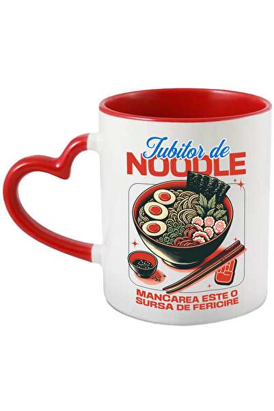 StoryGift Romania Cana cu Iubitorii De Mancare asiatica Bol Supa Ramen Cu Ou ...