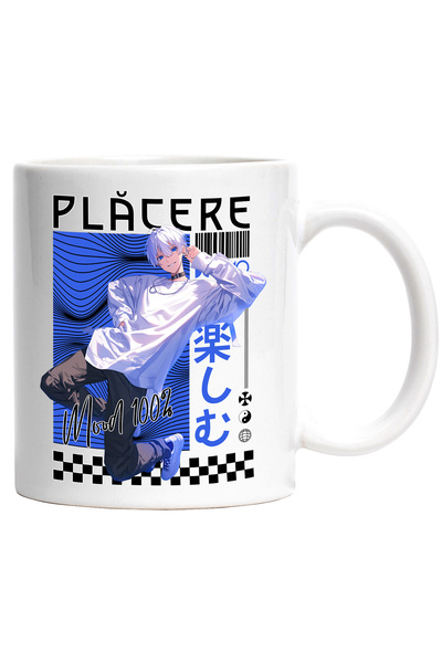 StoryGift Romania Cana Plăcere mod 100% fata stil anime desene animate, 330ml...