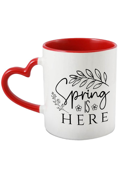 StoryGift Romania Cana cu mesajul "Spring is here" - primavara e aici cu Mane...