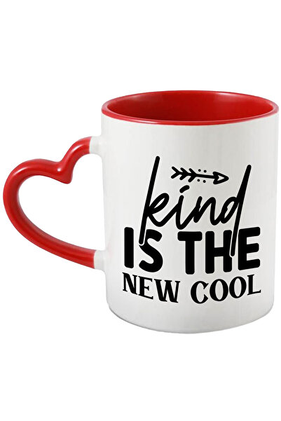 StoryGift Romania Cana cu textul "Kind is the new cool" - bunatatea este noul...
