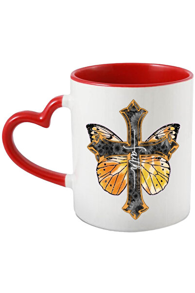 StoryGift Romania Cana cu o cruce cu mesajul "Faith", religie, ilustratie, cr...